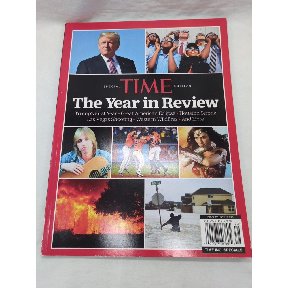 2017 Time The Year In Review Magazine Trump